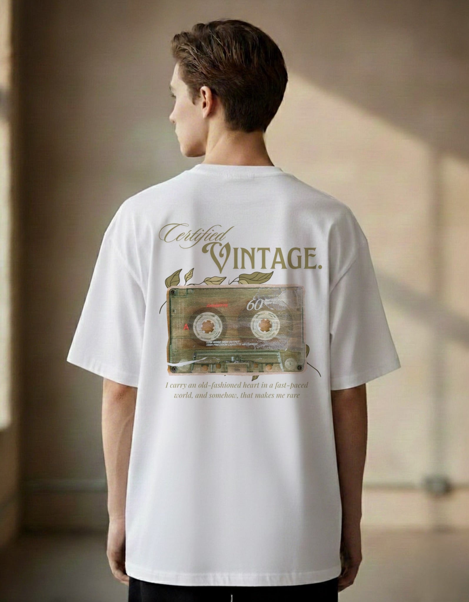 Vintage oversized unisex tshirt