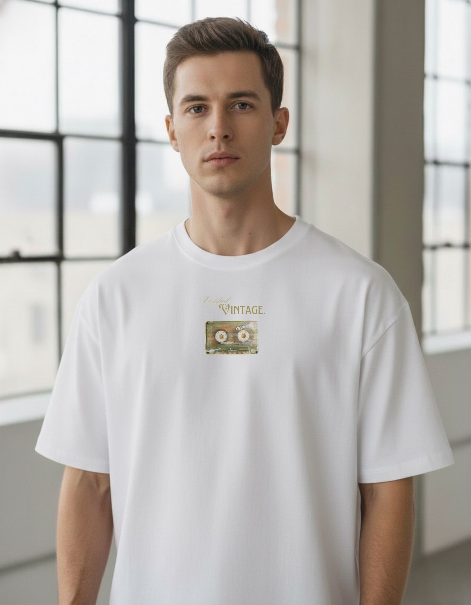 Vintage oversized unisex tshirt