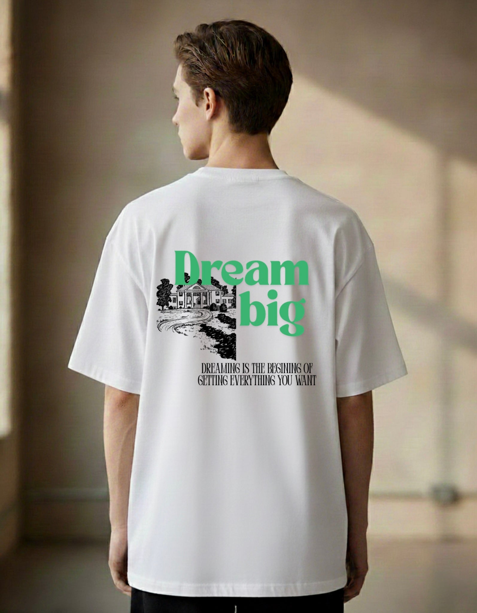 Dream big oversized tshirt