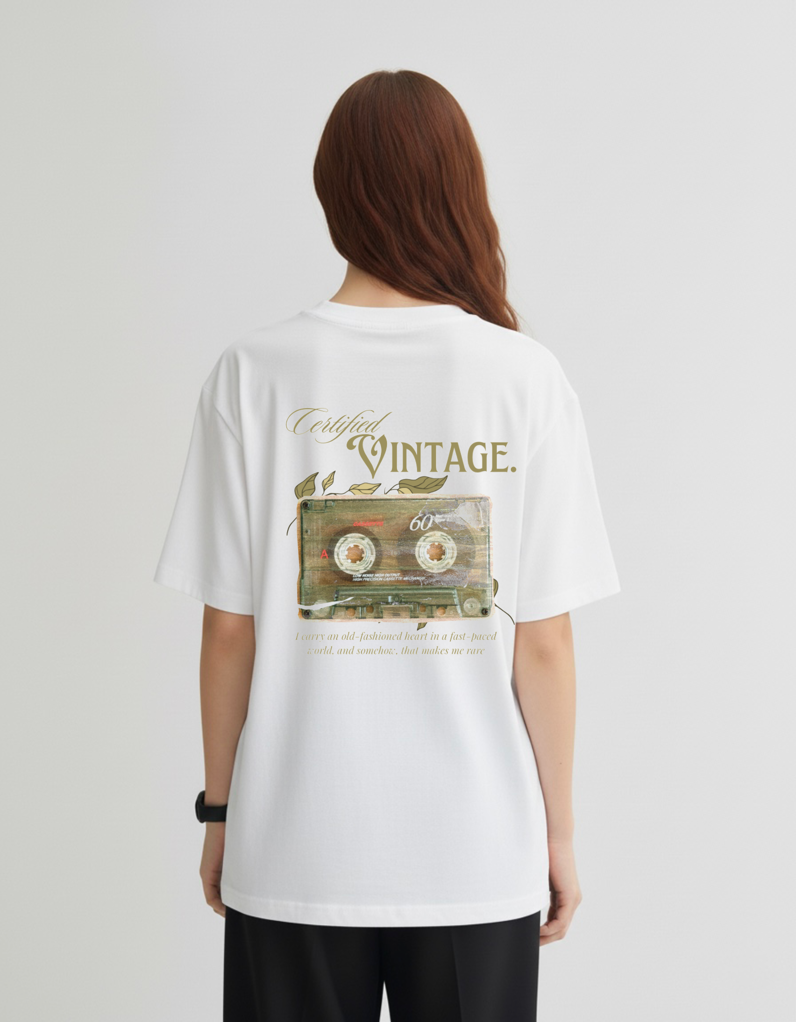 Vintage oversized unisex tshirt